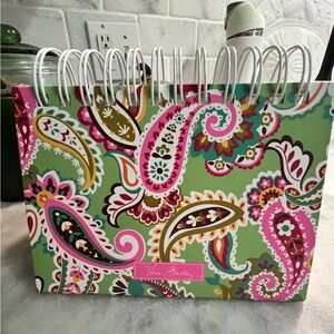Vera Bradley Recipe Book in Pink and Green